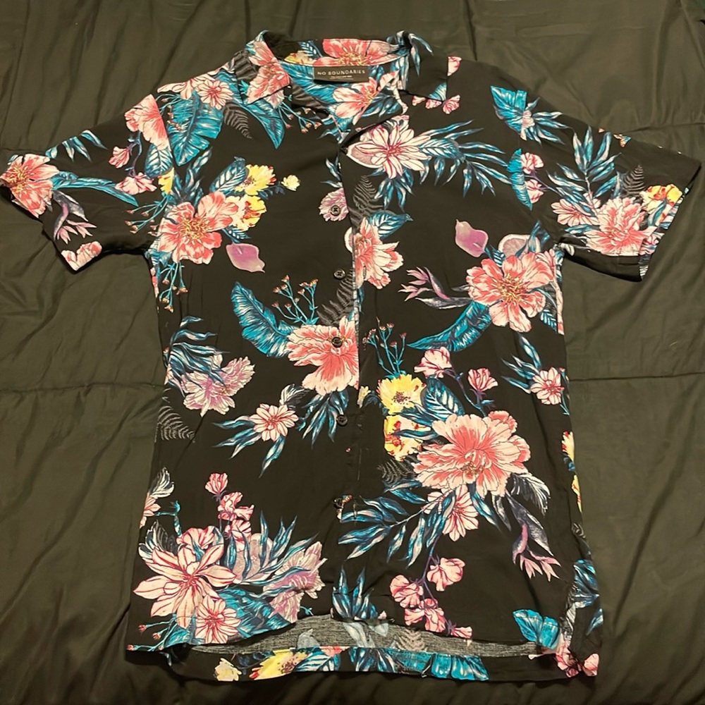No Boundaries Casual Button-Down